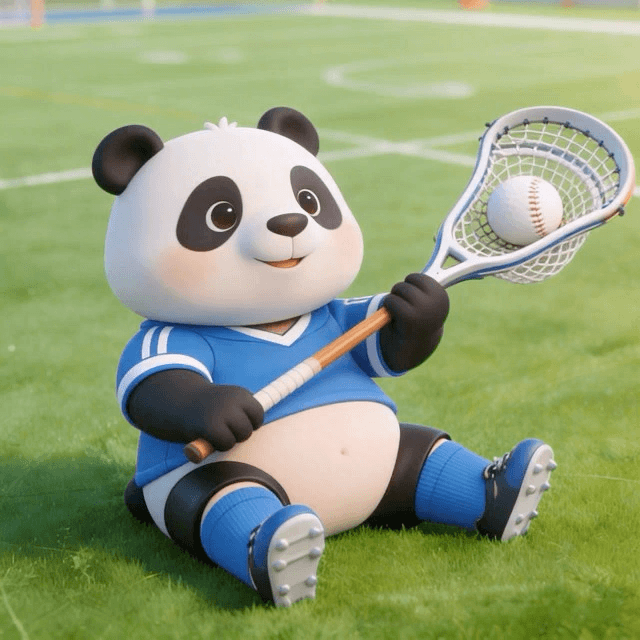 Panda Plays Lacrosse thumbnail
