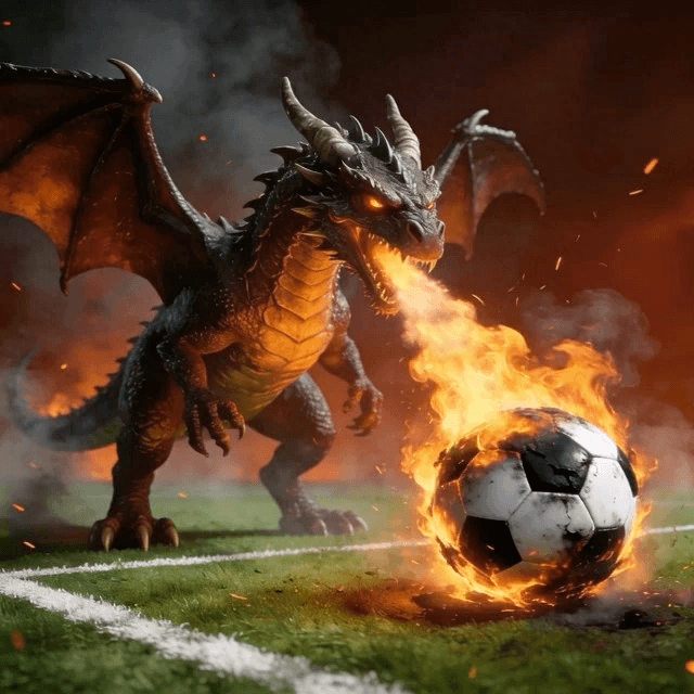 Dragon Plays Soccer thumbnail