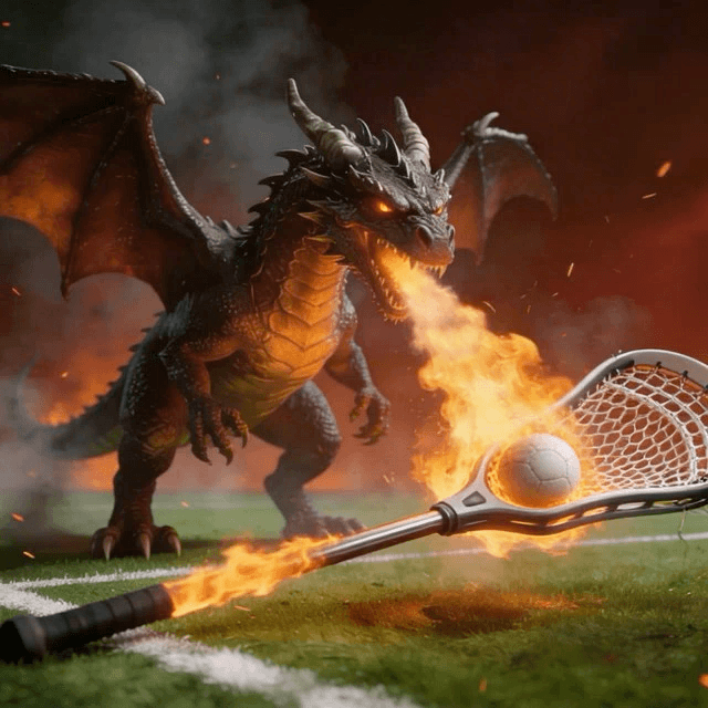 Dragon Plays Lacrosse thumbnail