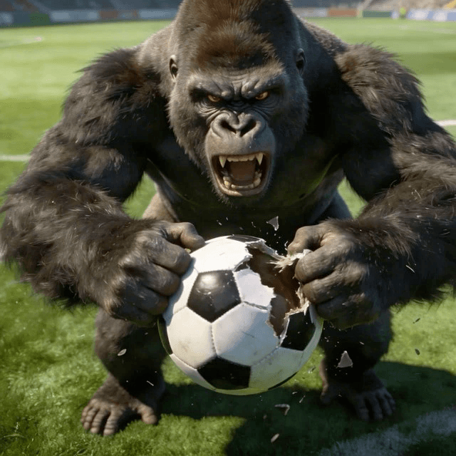 Gorilla Plays Soccer thumbnail