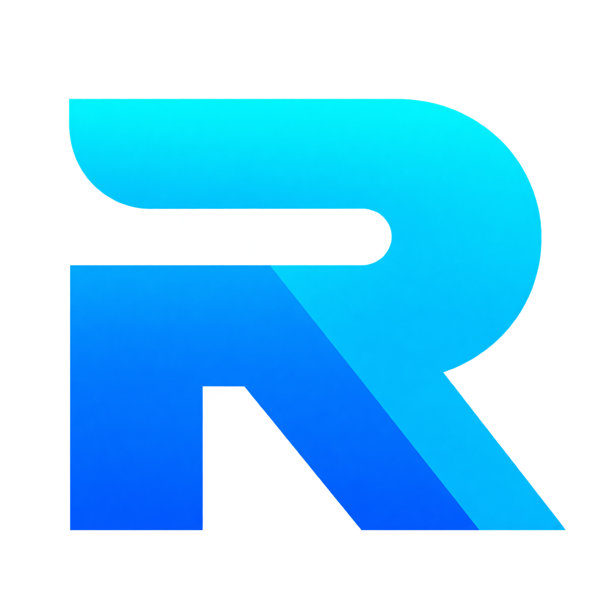 Recover & Refuel blue R favicon